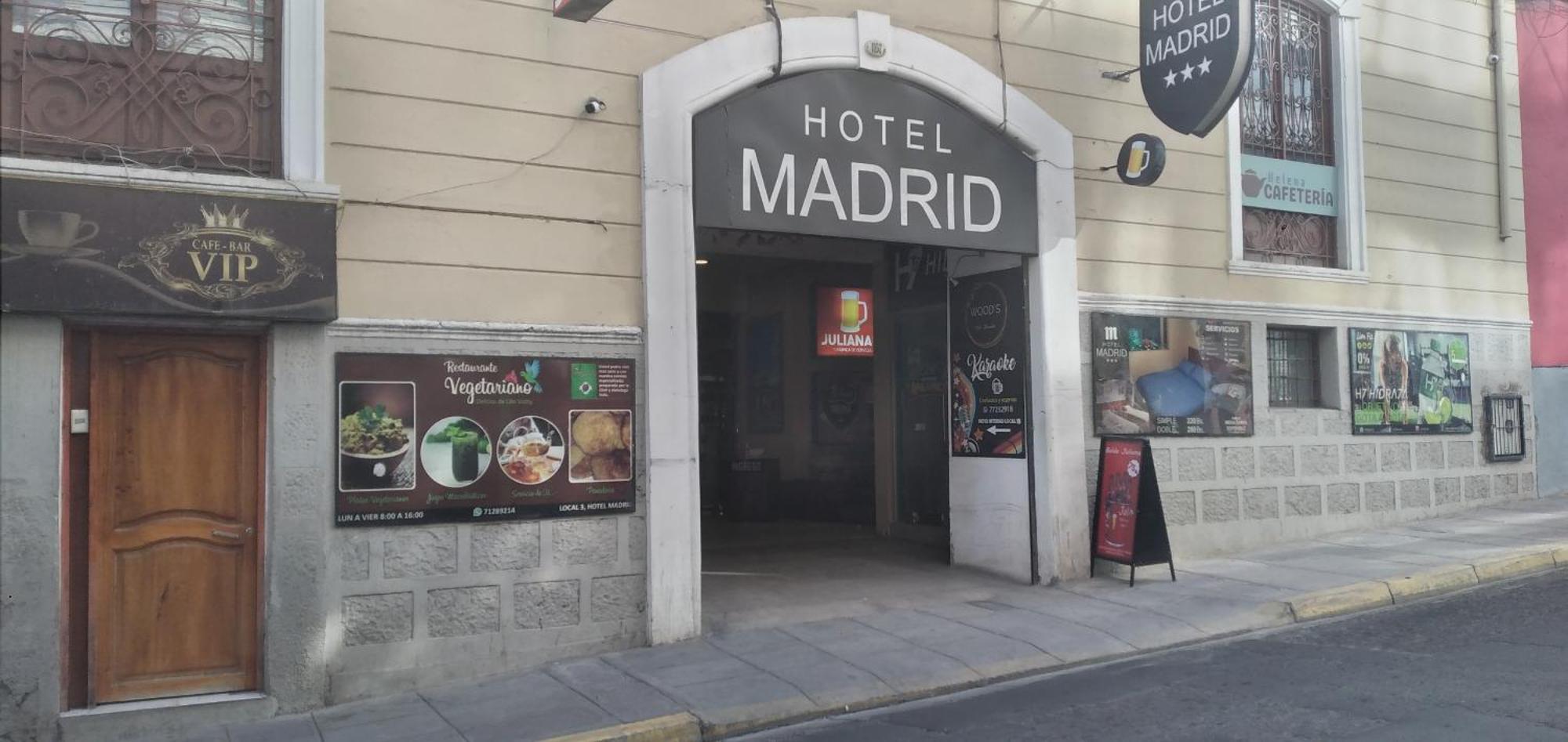 Hotel Madrid La Paz Buitenkant foto
